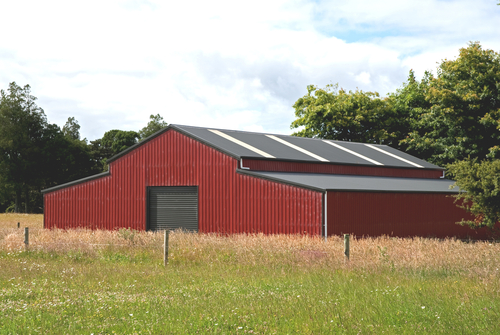 metal barn