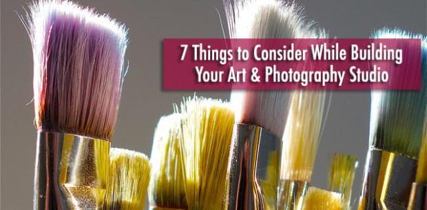 7 Things to Consider While Building Your Own Art & Photography Studio