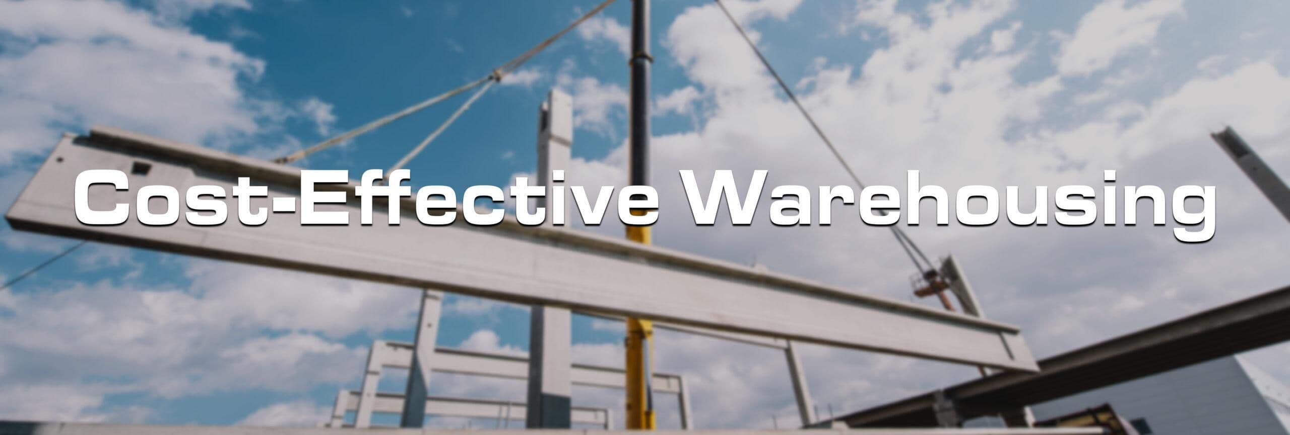 Economical Steel Structures for Efficient Logistics Warehousing