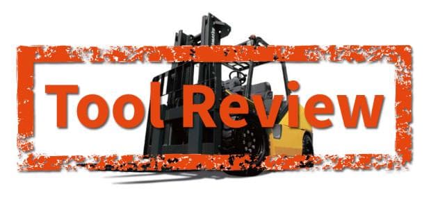 Steel Workshop Tool Review: Komatsu Pneumatic Forklift