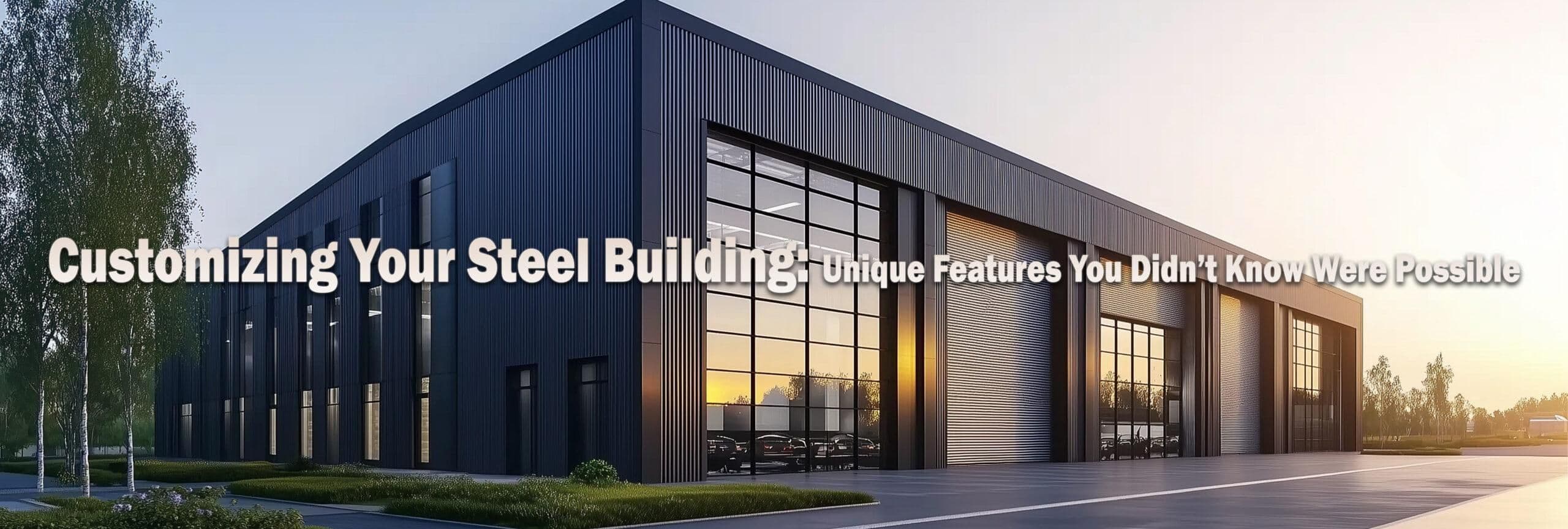 Customizing Your Steel Building: Unique Features You Didn’t Know Were Possible