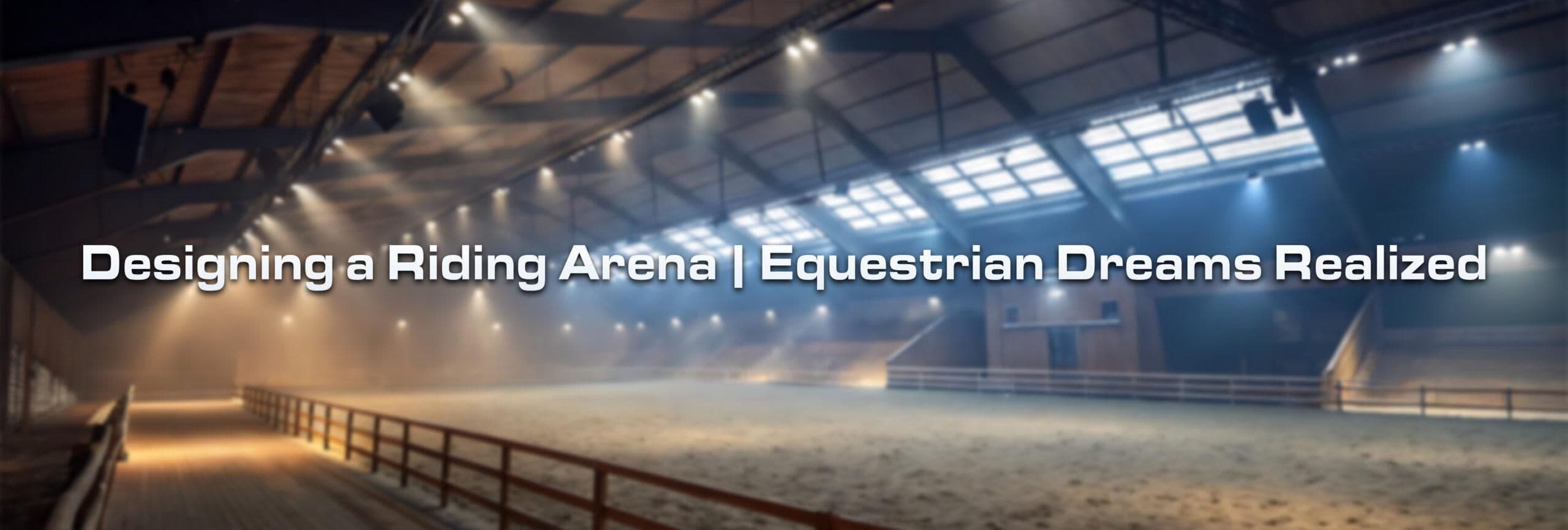 Equestrian Dreams to Reality: Designing a Riding Arena