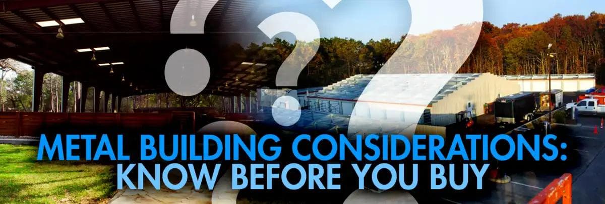 Choosing Metal Buildings: Factors to Consider for Your Next Project