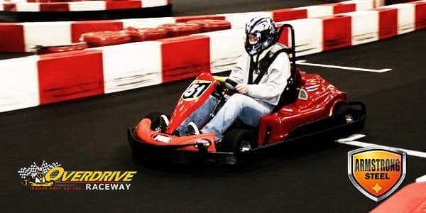 Armstrong Steel Manufactures 68,000 Square Foot Facility for Overdrive Raceway