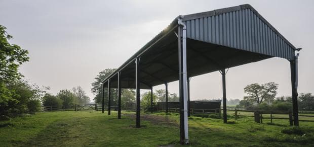The Peculiar Thing about a Roof Only Steel Building