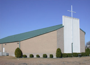 steel church building