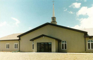 steel church building