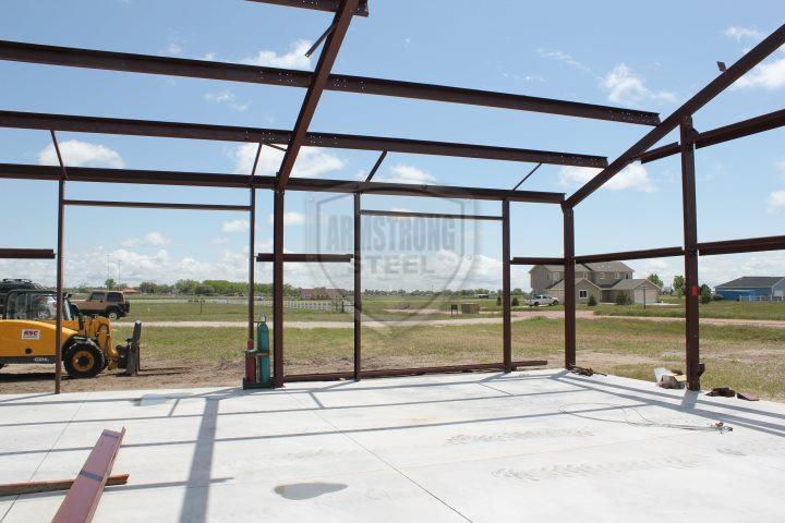 Cheap Industrial Space Saving Custom Steel Structure Metal Frame