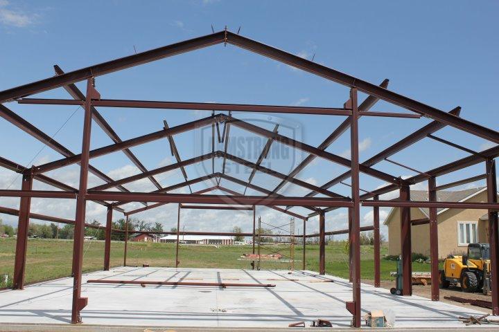 Cheap Industrial Space Saving Custom Steel Structure Metal Frame