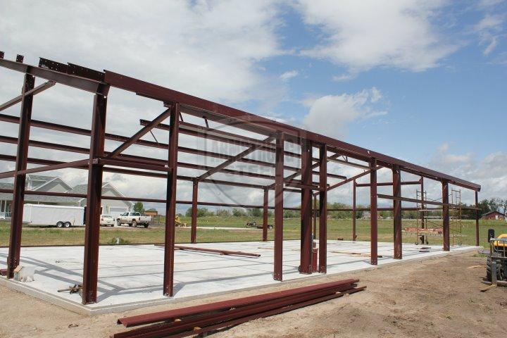 Cheap Industrial Space Saving Custom Steel Structure Metal Frame