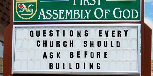 8 Questions Every Church Should Ask Before Building