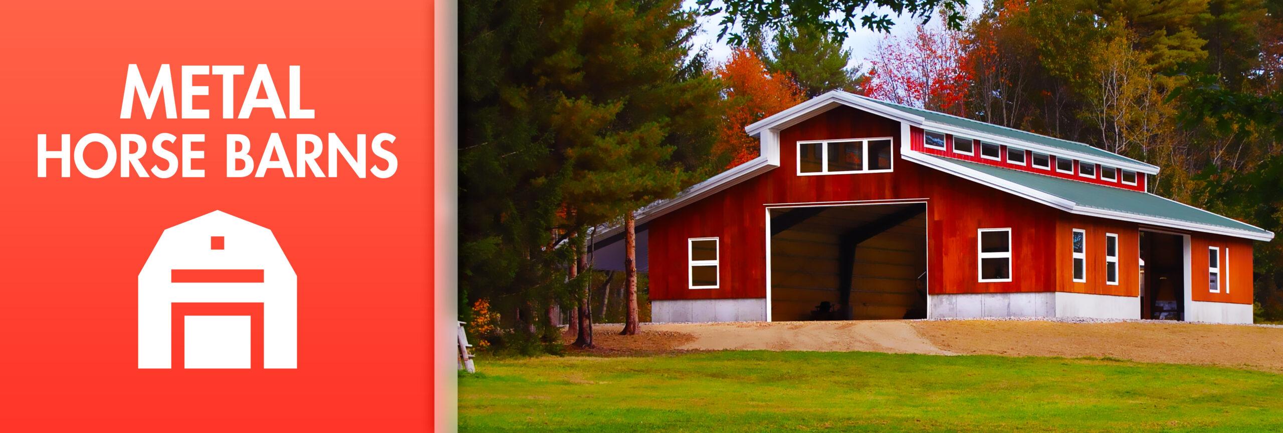 The Perfect Shelter: Metal Horse Barns for Equestrian Enthusiasts