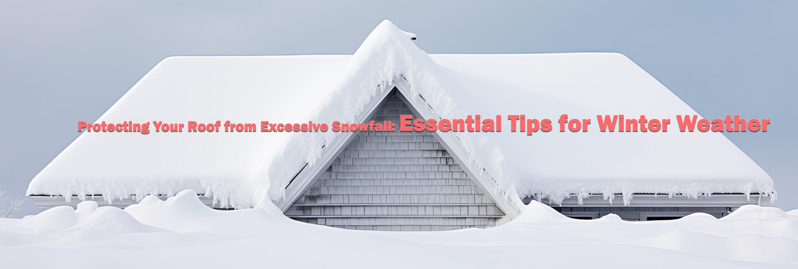 Protecting Your Roof from Excessive Snowfall: Essential Tips for Winter Weather