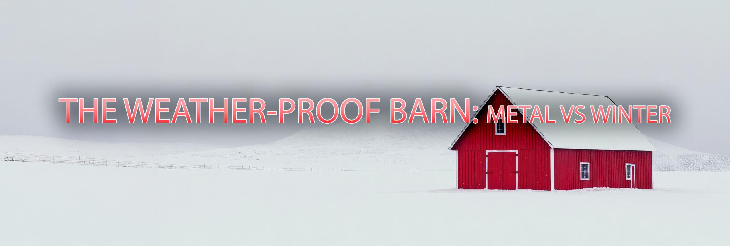 Maximize Your Metal Barn: 5 Winter Uses You Didn’t Know About