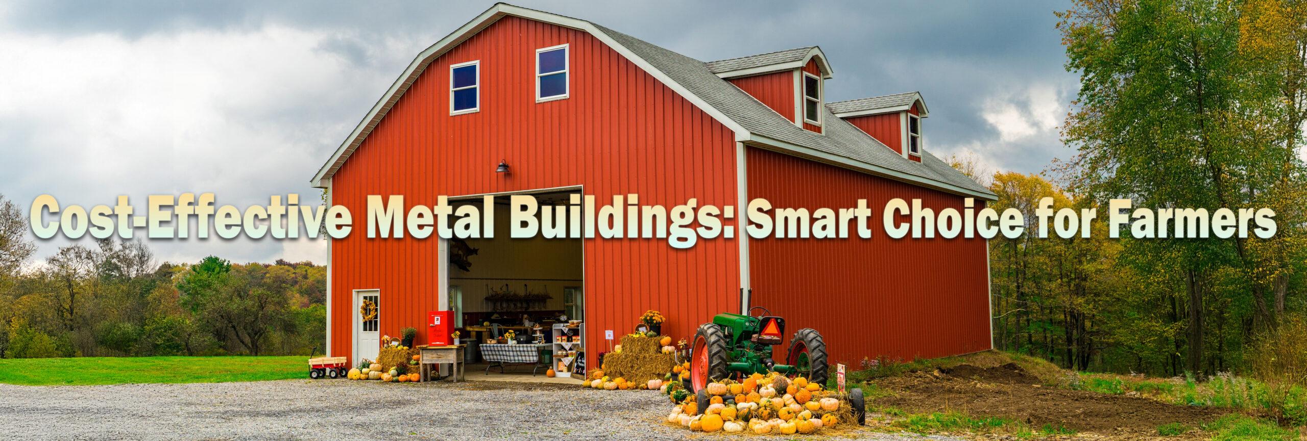 Cost-Effective Metal Buildings: Smart Choice for Farmers