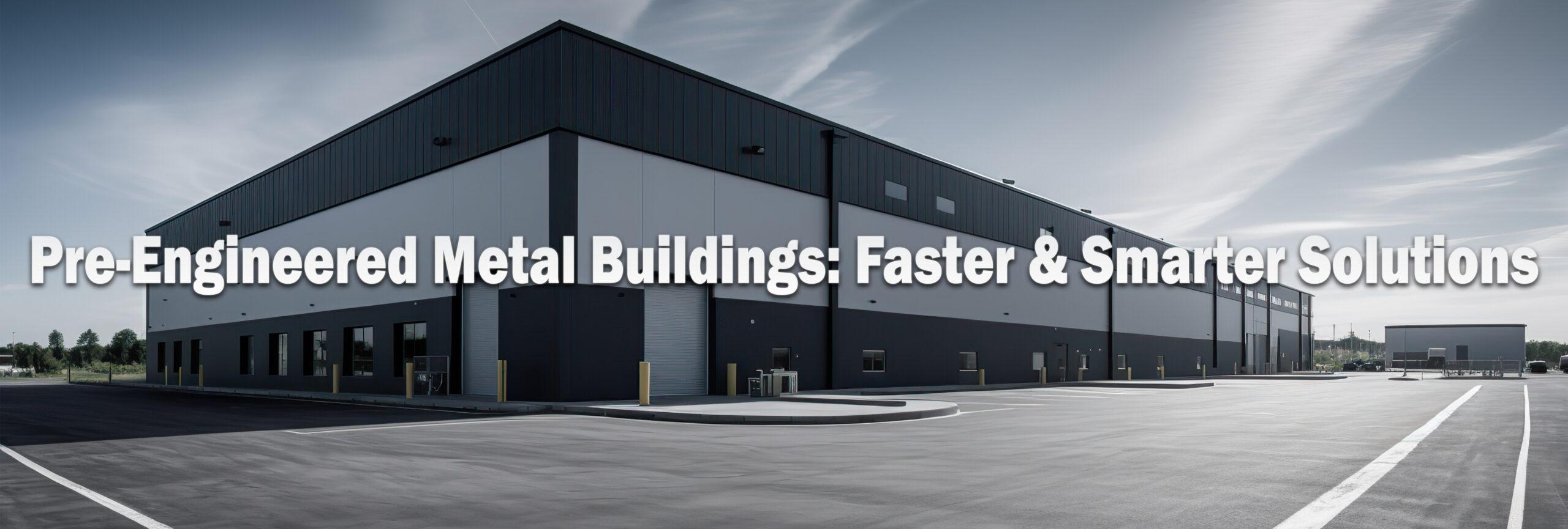 Pre-Engineered Metal Buildings: Faster & Smarter Solutions