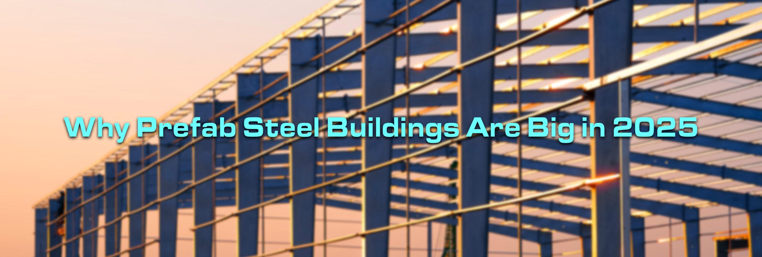 Why Prefabricated Steel Buildings Are Gaining Popularity in 2025
